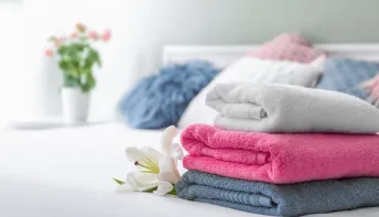 Toalhas de banho ásperas? Veja como recuperar a maciez em casa