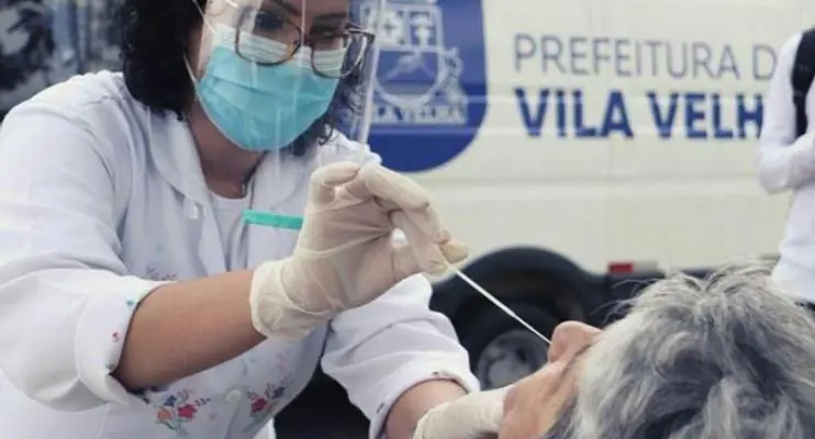 Agendamento aberto para testes de Covid em Vila Velha