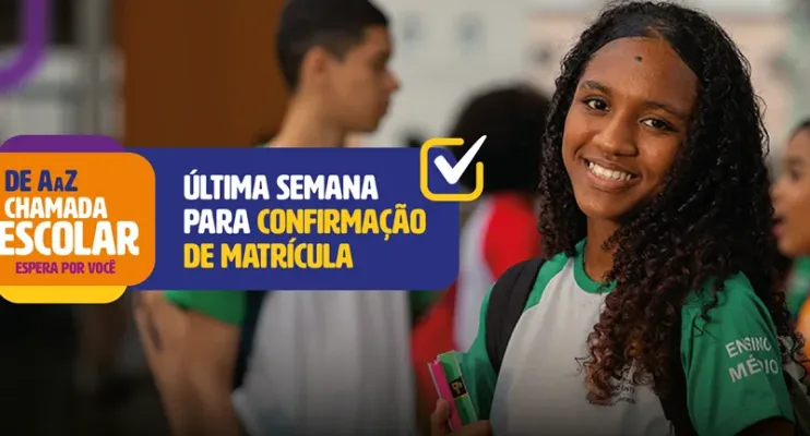 Última semana para confirmação de matrícula: estudantes devem entregar documentos até esta sexta-feira (17)