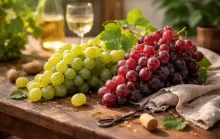 Uva verde ou vermelha: qual delas oferece mais antioxidantes?