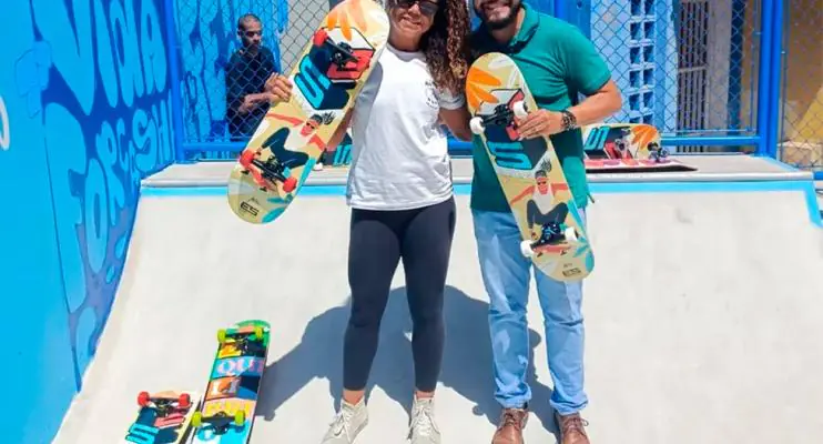 Escola da Rede Estadual inaugura pista de skate