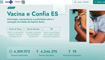 Vacina e Confia: sistema de informação auxilia na recuperação de cobertura vacinal de rotina em todo Estado