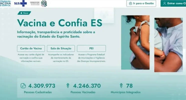 Vacina e Confia: sistema de informação auxilia na recuperação de cobertura vacinal de rotina em todo Estado