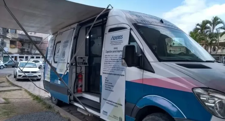 Van da Aderes vai trazer orientação para empreendedores de Jaguaré