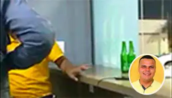 Vereador Léo Dantas de Guarapari desafia a justiça, e vai parar na delegacia