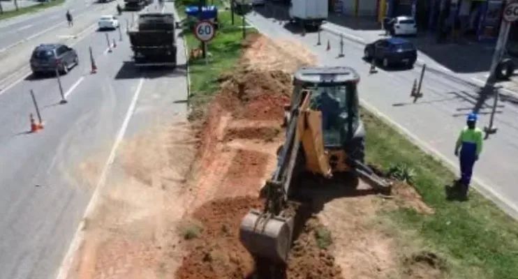  Viaduto de Cariacica, no ES, começa a ser construído; confira como fica o trânsito no local