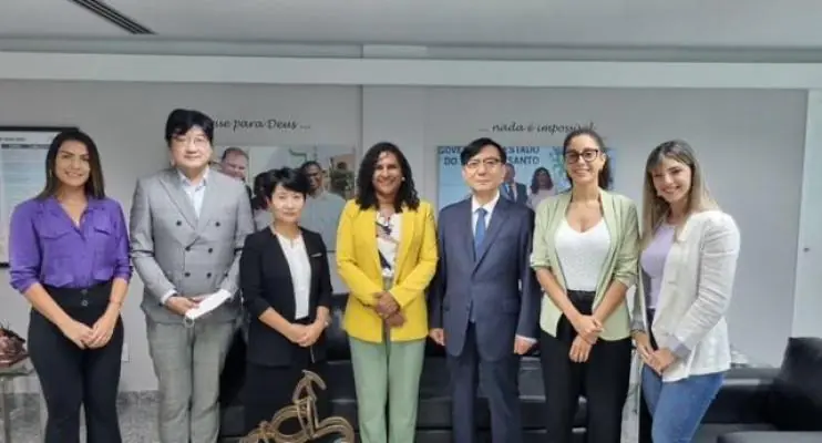 Vice-Governadoria realiza encontro com representantes da Coreia do Sul