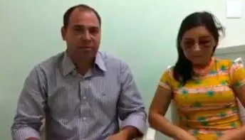 [VÍDEO] Mulher que teve rosto desfigurado pelo namorado agradece à equipe do hospital