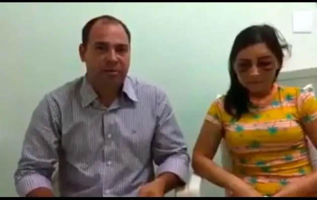 [VÍDEO] Mulher que teve rosto desfigurado pelo namorado agradece à equipe do hospital