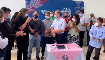 Vídeo: Prefeito Daniel Santana, deputado Freitas, governador Renato Casagrande e os 11 vereadores juntos e unidos por São Mateus
