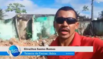 Vídeos: Famílias estão morrendo em Teixeira de Freitas, sem realizar sonho de volta para suas casas; diz morador