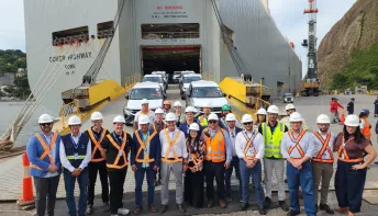Volkswagen inicia importação de veículos pelo Porto de Vila Velha
