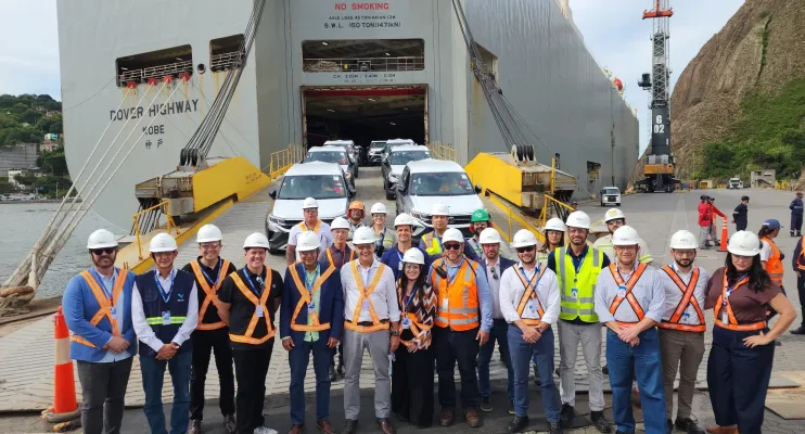 Volkswagen inicia importação de veículos pelo Porto de Vila Velha