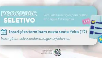 Inscrições para cursos de idiomas terminam nesta sexta-feira (17)